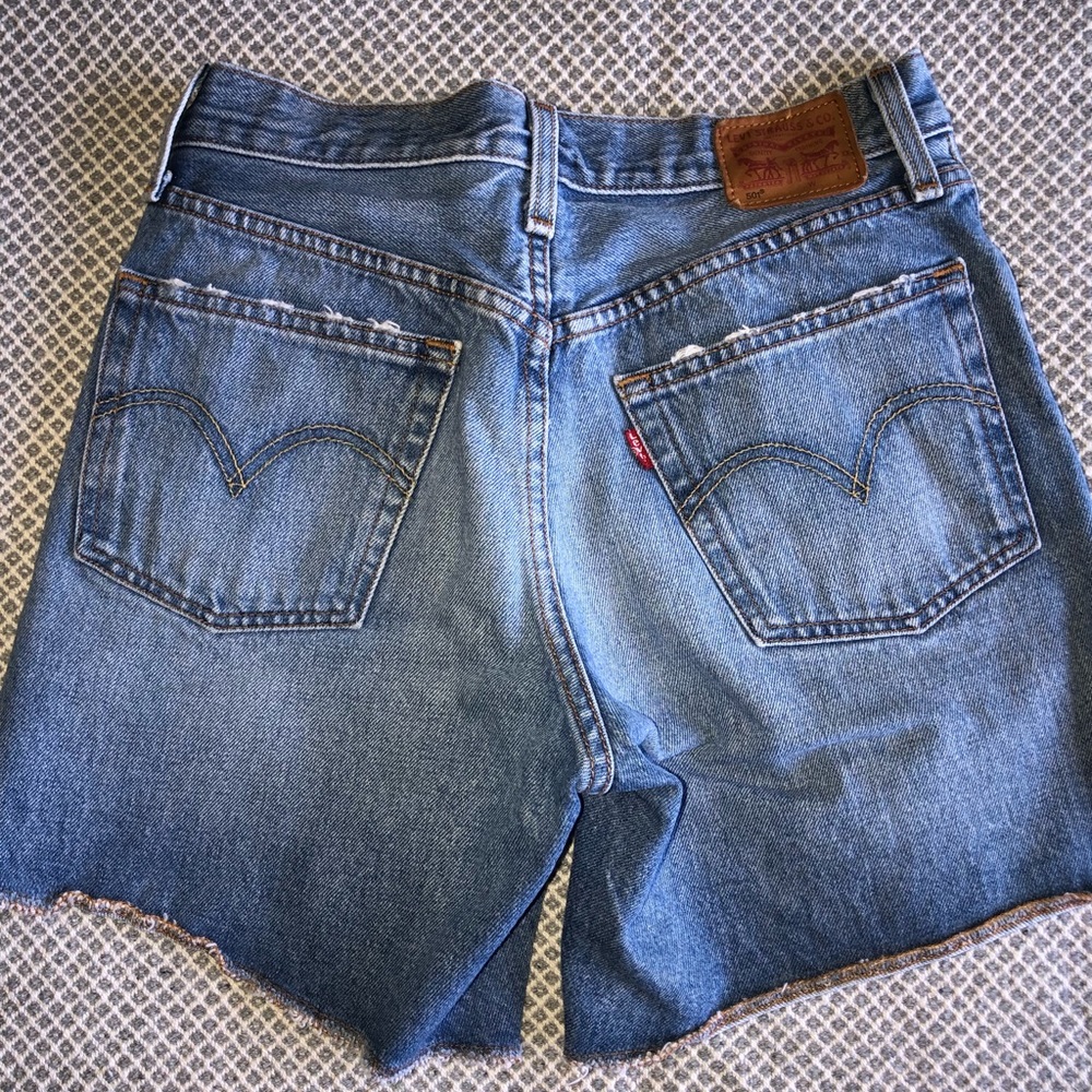 Levi’s button fly shorts